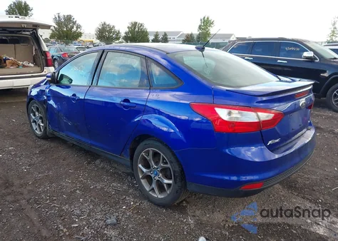 2013 Ford Focus Se from USA, damaged, VIN 1FADP3F24DL218783